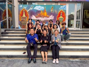 ทีมนักศึกษา มรภ.เทพสตรี ร่วมส่งผลงานสร้างสรรค์เข้าประกวด Thai Youth Street Art ระดับอุดมศึกษา Dream world of power ถ่ายทอดโลกอนาคตที่ไม่หลงลืมรากเหง้าแห่งศรัทธา