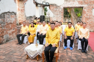 มรภ.เทพสตรี ร่วมกิจกรรมเทิดทูนสถาบัน สร้างสรรค์วิถีไทย ร่วมใจเข้าวังฟังธรรม ครั้งที่ 2 เนื่องในโอกาสวันฉัตรมงคล