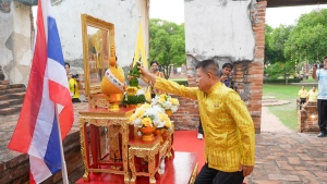 มรภ.เทพสตรี ร่วมกิจกรรมเทิดทูนสถาบัน สร้างสรรค์วิถีไทย ร่วมใจเข้าวังฟังธรรม ครั้งที่ 2 เนื่องในโอกาสวันฉัตรมงคล