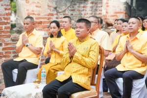 มรภ.เทพสตรี ร่วมกิจกรรมเทิดทูนสถาบัน สร้างสรรค์วิถีไทย ร่วมใจเข้าวังฟังธรรม ครั้งที่ 2 เนื่องในโอกาสวันฉัตรมงคล