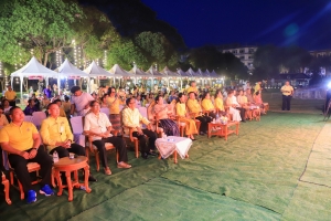 มรภ.เทพสตรี ร่วมกิจกรรมเทิดทูนสถาบัน สร้างสรรค์วิถีไทย ร่วมใจเข้าวังฟังธรรม ครั้งที่ 2 เนื่องในโอกาสวันฉัตรมงคล