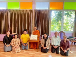 อธิการบดี มรภ.เทพสตรี พร้อมคณะผู้บริหาร เข้าพบพระธรรมวชิรสุนทร เจ้าคณะจังหวัดลพบุรี และผู้อำนวยการโรงเรียนวินิตศึกษาฯ เพื่อหารือแนวทางพัฒนาคุณภาพการศึกษาในจังหวัดลพบุรี