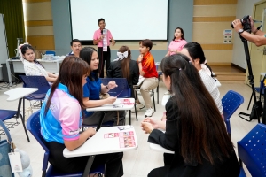 มรภ.เทพสตรี จัดโครงการอบรมพัฒนาทักษะการใช้สื่ออย่างมีประสิทธิภาพ และพิธีมอบสื่อนวัตกรรมทางการศึกษา