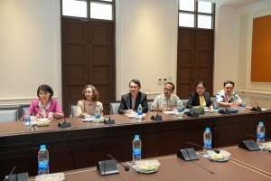 การประชุมหารือการรับนักศึกษาจีน มรภ.เทพสตรี