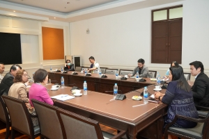 การประชุมหารือการรับนักศึกษาจีน มรภ.เทพสตรี
