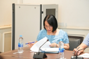 มรภ.เทพสตรี จัดประชุม คกก.ดำเนินโครงการเปิดการเรียนการสอนระดับปฐมวัย และประถมศึกษา รร.สาธิต มรภ.เทพสตรี ครั้งที่ 1/68