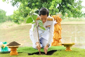 มรภ.เทพสตรี ร่วมพิธีปลูก พระศรีมหาโพธิทศมราชบพิตร
