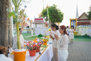 มรภ.เทพสตรี ร่วมพิธีวันวิสาขบูชา ประจำปี พ.ศ. 2568