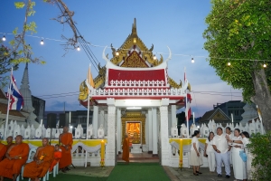 มรภ.เทพสตรี ร่วมพิธีวันวิสาขบูชา ประจำปี พ.ศ. 2568
