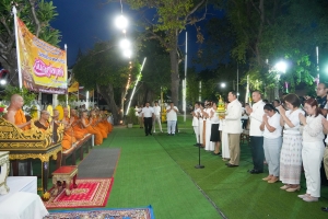 มรภ.เทพสตรี ร่วมพิธีวันวิสาขบูชา ประจำปี พ.ศ. 2568