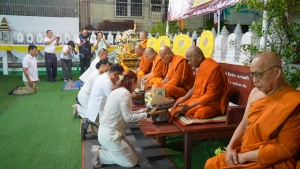 มรภ.เทพสตรี ร่วมพิธีวันวิสาขบูชา ประจำปี พ.ศ. 2568