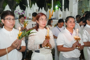 มรภ.เทพสตรี ร่วมพิธีวันวิสาขบูชา ประจำปี พ.ศ. 2568