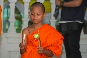 มรภ.เทพสตรี ร่วมพิธีวันวิสาขบูชา ประจำปี พ.ศ. 2568