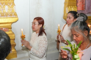 มรภ.เทพสตรี ร่วมพิธีวันวิสาขบูชา ประจำปี พ.ศ. 2568
