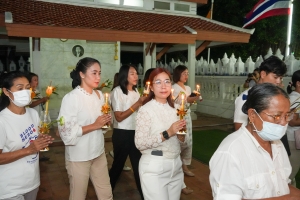 มรภ.เทพสตรี ร่วมพิธีวันวิสาขบูชา ประจำปี พ.ศ. 2568