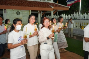 มรภ.เทพสตรี ร่วมพิธีวันวิสาขบูชา ประจำปี พ.ศ. 2568