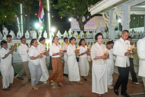 มรภ.เทพสตรี ร่วมพิธีวันวิสาขบูชา ประจำปี พ.ศ. 2568