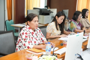 การประชุม คกก.บริหาร มรภ.เทพสตรี (กรณีพิเศษ) ครั้งที่ 1/68