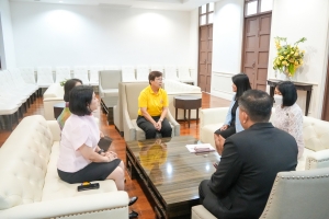 มรภ.เทพสตรี ให้การต้อนรับ คุณมัลลิกา จิระพันธุ์วาณิช สมาชิกสภาผู้แทนราษฎร ในโอกาสร่วมหารือแนวทางการทำงานเพื่อการพัฒนาท้องถิ่นร่วมกัน