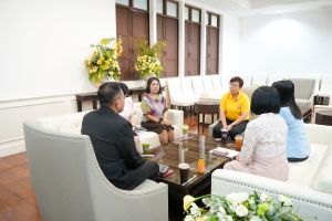 มรภ.เทพสตรี ให้การต้อนรับ คุณมัลลิกา จิระพันธุ์วาณิช สมาชิกสภาผู้แทนราษฎร ในโอกาสร่วมหารือแนวทางการทำงานเพื่อการพัฒนาท้องถิ่นร่วมกัน