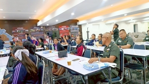 มรภ.เทพสตรี จัดอบรมพัฒนาทักษะการออกแบบและจัดทำสื่อนวัตกรรมทางการศึกษาระดับชั้นประถมศึกษาสำหรับครูคณิตศาสตร์ รร.ตชด. จ.สระแก้ว