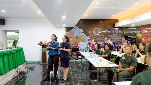มรภ.เทพสตรี จัดอบรมพัฒนาทักษะการออกแบบและจัดทำสื่อนวัตกรรมทางการศึกษาระดับชั้นประถมศึกษาสำหรับครูคณิตศาสตร์ รร.ตชด. จ.สระแก้ว