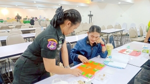มรภ.เทพสตรี จัดอบรมพัฒนาทักษะการออกแบบและจัดทำสื่อนวัตกรรมทางการศึกษาระดับชั้นประถมศึกษาสำหรับครูคณิตศาสตร์ รร.ตชด. จ.สระแก้ว