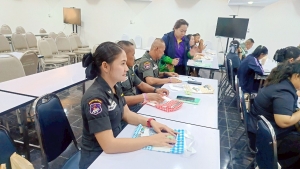 มรภ.เทพสตรี จัดอบรมพัฒนาทักษะการออกแบบและจัดทำสื่อนวัตกรรมทางการศึกษาระดับชั้นประถมศึกษาสำหรับครูคณิตศาสตร์ รร.ตชด. จ.สระแก้ว
