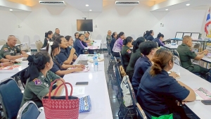 มรภ.เทพสตรี จัดอบรมพัฒนาทักษะการออกแบบและจัดทำสื่อนวัตกรรมทางการศึกษาระดับชั้นประถมศึกษาสำหรับครูคณิตศาสตร์ รร.ตชด. จ.สระแก้ว