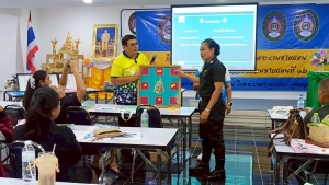 มรภ.เทพสตรี จัดอบรมพัฒนาทักษะการออกแบบและจัดทำสื่อนวัตกรรมทางการศึกษาระดับชั้นประถมศึกษาสำหรับครูคณิตศาสตร์ รร.ตชด. จ.สระแก้ว