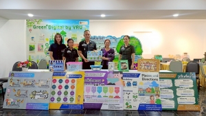 มรภ.เทพสตรี จัดอบรมพัฒนาทักษะการออกแบบและจัดทำสื่อนวัตกรรมทางการศึกษาระดับชั้นประถมศึกษาสำหรับครูคณิตศาสตร์ รร.ตชด. จ.สระแก้ว