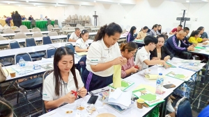มรภ.เทพสตรี จัดอบรมพัฒนาทักษะการออกแบบและจัดทำสื่อนวัตกรรมทางการศึกษาระดับชั้นประถมศึกษาสำหรับครูคณิตศาสตร์ รร.ตชด. จ.สระแก้ว
