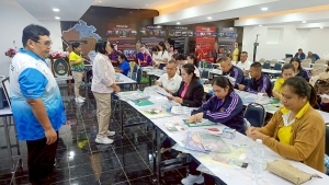 มรภ.เทพสตรี จัดอบรมพัฒนาทักษะการออกแบบและจัดทำสื่อนวัตกรรมทางการศึกษาระดับชั้นประถมศึกษาสำหรับครูคณิตศาสตร์ รร.ตชด. จ.สระแก้ว