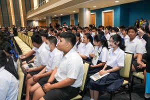 รร.สาธิต มรภ.เทพสตรี จัดปฐมนิเทศและประชุมผู้ปกครองนักเรียน ม.1 และ ม.4 ประจำปีการศึกษา 2568 การประชุมผู้ปกครองและรับผลการเรียนนักเรียน ม.2 ม.3 ม.5 และ ม.6