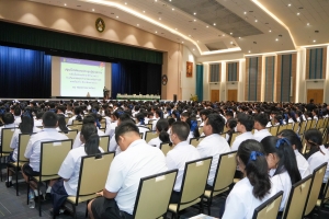 รร.สาธิต มรภ.เทพสตรี จัดปฐมนิเทศและประชุมผู้ปกครองนักเรียน ม.1 และ ม.4 ประจำปีการศึกษา 2568 การประชุมผู้ปกครองและรับผลการเรียนนักเรียน ม.2 ม.3 ม.5 และ ม.6