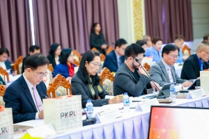 รองอธิการบดี มรภ.เทพสตรี ร่วมการประชุมที่ประชุมอธิการบดี มรภ. ครั้งที่ 3 (180)/2568