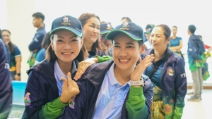 สโมสรเจ้าหน้าที่ - สโมสรข้าราชการและพนักงาน มรภ.เทพสตรี ร่วมการแข่งขันกีฬาบุคลากร มรภ.เขตภูมิศาสตร์ภาคกลาง ครั้งที่ 32 