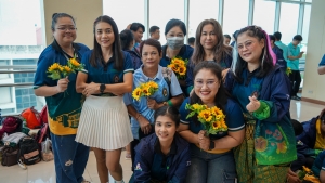 สโมสรเจ้าหน้าที่ - สโมสรข้าราชการและพนักงาน มรภ.เทพสตรี ร่วมการแข่งขันกีฬาบุคลากร มรภ.เขตภูมิศาสตร์ภาคกลาง ครั้งที่ 32 