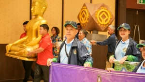 สโมสรเจ้าหน้าที่ - สโมสรข้าราชการและพนักงาน มรภ.เทพสตรี ร่วมการแข่งขันกีฬาบุคลากร มรภ.เขตภูมิศาสตร์ภาคกลาง ครั้งที่ 32 
