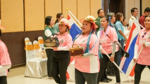 สโมสรเจ้าหน้าที่ - สโมสรข้าราชการและพนักงาน มรภ.เทพสตรี ร่วมการแข่งขันกีฬาบุคลากร มรภ.เขตภูมิศาสตร์ภาคกลาง ครั้งที่ 32 