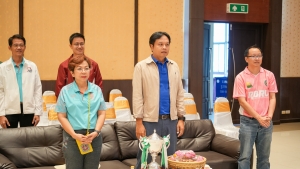 สโมสรเจ้าหน้าที่ - สโมสรข้าราชการและพนักงาน มรภ.เทพสตรี ร่วมการแข่งขันกีฬาบุคลากร มรภ.เขตภูมิศาสตร์ภาคกลาง ครั้งที่ 32 