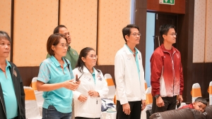สโมสรเจ้าหน้าที่ - สโมสรข้าราชการและพนักงาน มรภ.เทพสตรี ร่วมการแข่งขันกีฬาบุคลากร มรภ.เขตภูมิศาสตร์ภาคกลาง ครั้งที่ 32 