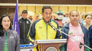สโมสรเจ้าหน้าที่ - สโมสรข้าราชการและพนักงาน มรภ.เทพสตรี ร่วมการแข่งขันกีฬาบุคลากร มรภ.เขตภูมิศาสตร์ภาคกลาง ครั้งที่ 32 