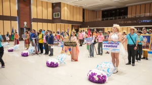 สโมสรเจ้าหน้าที่ - สโมสรข้าราชการและพนักงาน มรภ.เทพสตรี ร่วมการแข่งขันกีฬาบุคลากร มรภ.เขตภูมิศาสตร์ภาคกลาง ครั้งที่ 32 