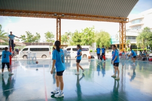 สโมสรเจ้าหน้าที่ - สโมสรข้าราชการและพนักงาน มรภ.เทพสตรี ร่วมการแข่งขันกีฬาบุคลากร มรภ.เขตภูมิศาสตร์ภาคกลาง ครั้งที่ 32 