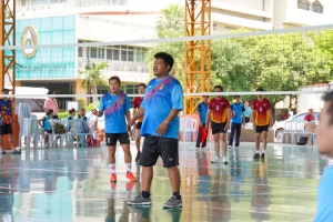 สโมสรเจ้าหน้าที่ - สโมสรข้าราชการและพนักงาน มรภ.เทพสตรี ร่วมการแข่งขันกีฬาบุคลากร มรภ.เขตภูมิศาสตร์ภาคกลาง ครั้งที่ 32 