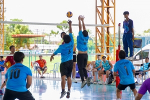 สโมสรเจ้าหน้าที่ - สโมสรข้าราชการและพนักงาน มรภ.เทพสตรี ร่วมการแข่งขันกีฬาบุคลากร มรภ.เขตภูมิศาสตร์ภาคกลาง ครั้งที่ 32 