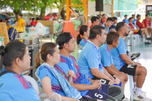 สโมสรเจ้าหน้าที่ - สโมสรข้าราชการและพนักงาน มรภ.เทพสตรี ร่วมการแข่งขันกีฬาบุคลากร มรภ.เขตภูมิศาสตร์ภาคกลาง ครั้งที่ 32 
