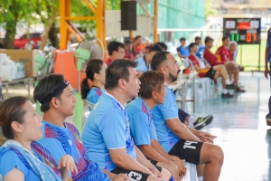 สโมสรเจ้าหน้าที่ - สโมสรข้าราชการและพนักงาน มรภ.เทพสตรี ร่วมการแข่งขันกีฬาบุคลากร มรภ.เขตภูมิศาสตร์ภาคกลาง ครั้งที่ 32 