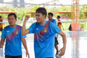 สโมสรเจ้าหน้าที่ - สโมสรข้าราชการและพนักงาน มรภ.เทพสตรี ร่วมการแข่งขันกีฬาบุคลากร มรภ.เขตภูมิศาสตร์ภาคกลาง ครั้งที่ 32 